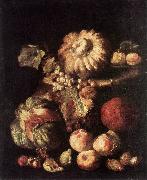RUOPPOLO, Giovanni Battista Fruit Still-Life dg Spain oil painting artist